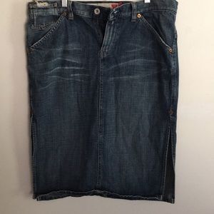Guess jeans skirt